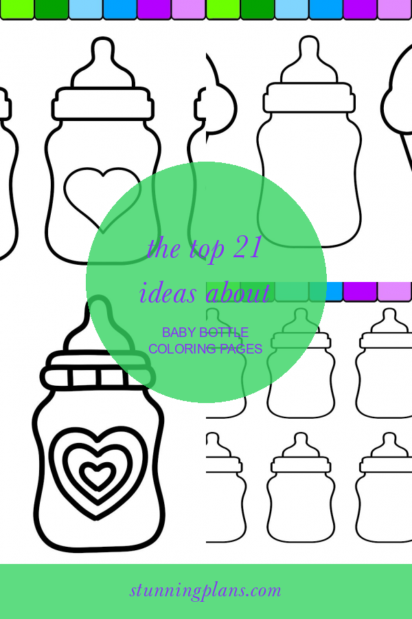 The top 21 Ideas About Baby Bottle Coloring Pages - Home, Family, Style
